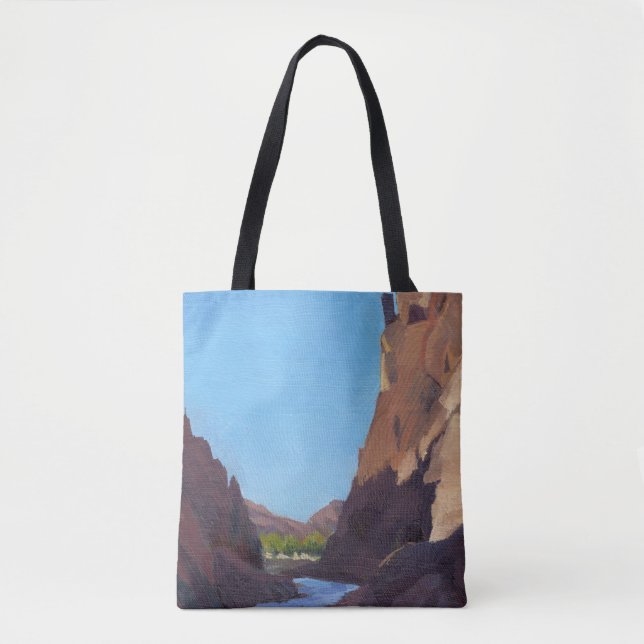 Wind River Canyon Tote Bag (Front)