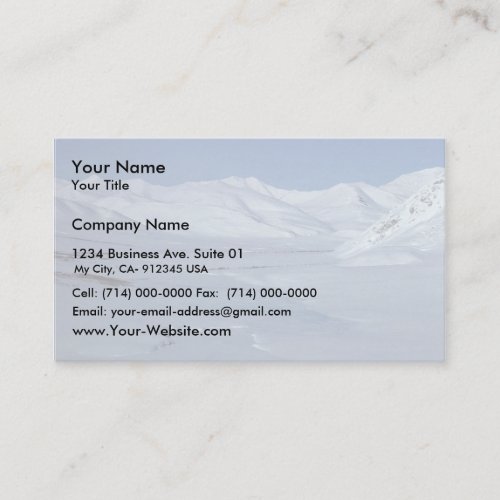 Wind River Mountains Business Cards