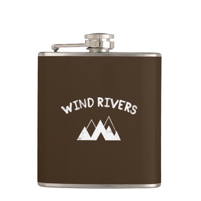 Wind Rivers Flask (Front)