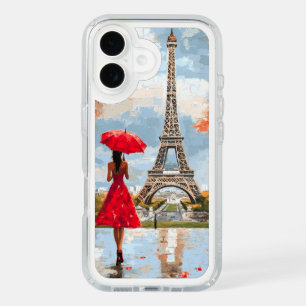 Wind Romance Paris Chic Walk iPhone 16 Case