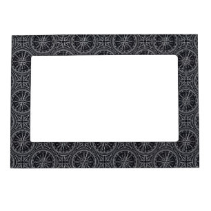 Wind Rose Compass Pattern Magnetic Frame