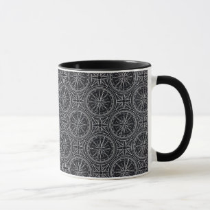 Wind Rose Compass Pattern Mug