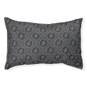 Wind Rose Compass Pattern Pet Bed