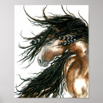 Wind Song Horse By Bihrle Poster by AmyLynBihrle at Zazzle