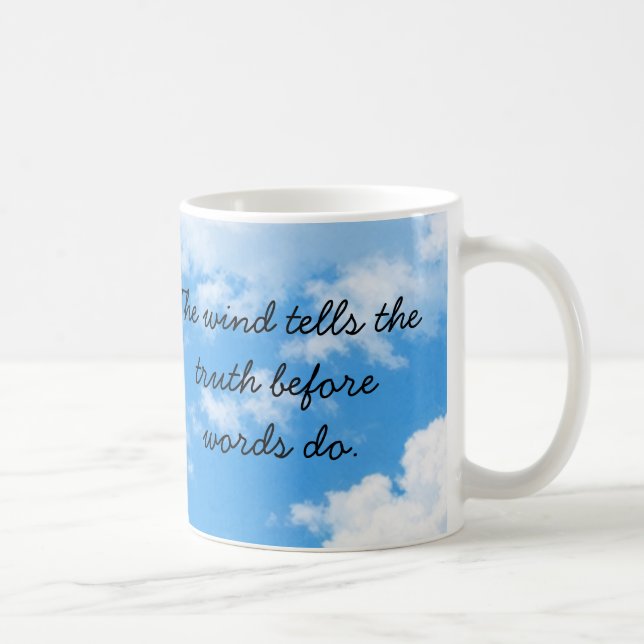 Wind Speaker Proverb Coffee Mug (Right)