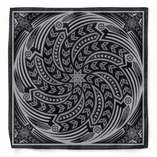 Wind Spirit Black Bandana