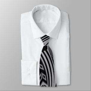 Wind Spirit Black Neck Tie