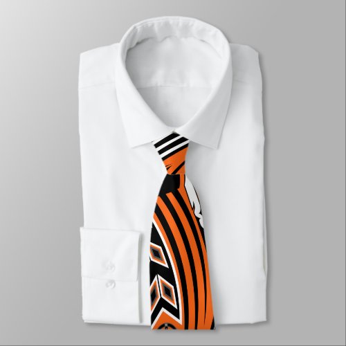 Wind Spirit Orange Neck Tie