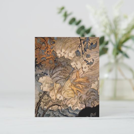 “Wind Sprites” by Arthur Rackham (Standing Front)