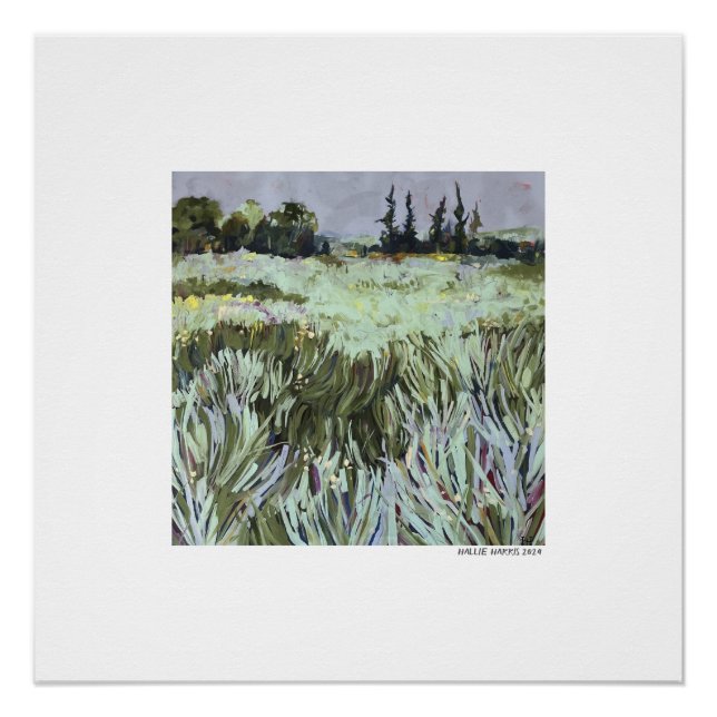 Wind Through the Grass Poster (Front)