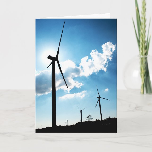 Wind turbine card (Front)