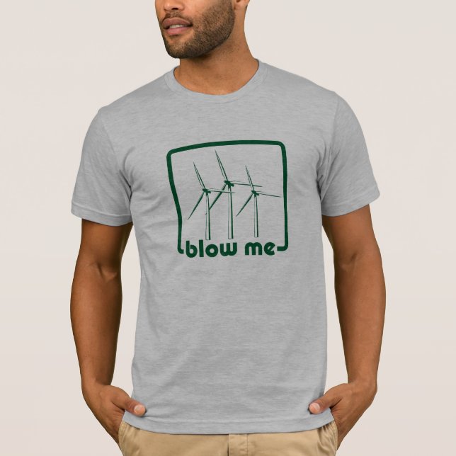 Wind Turbine Green Shirt (Front)