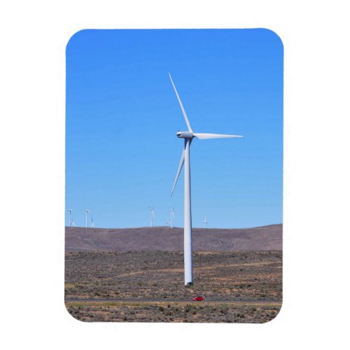 Wind Turbine in Eastern WA Magnet