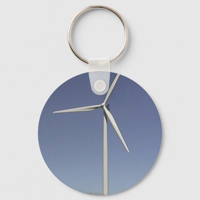 Wind Turbine Keychain (Front)