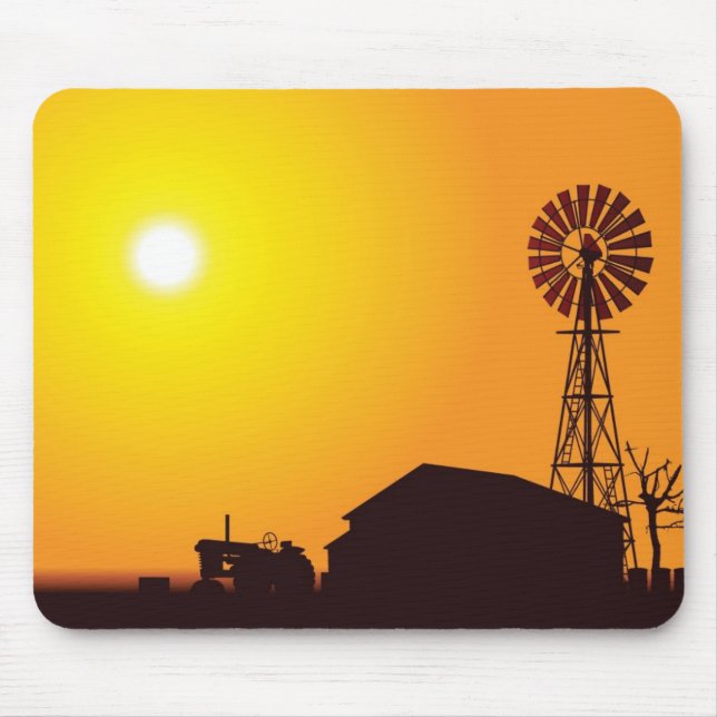 Wind Turbine Mouse Pad (Front)