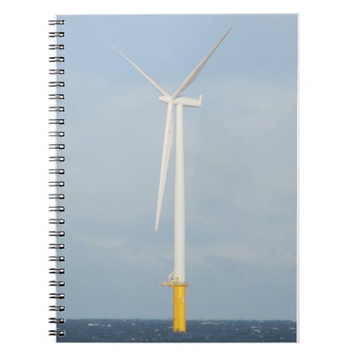 Wind turbine offshore notebook