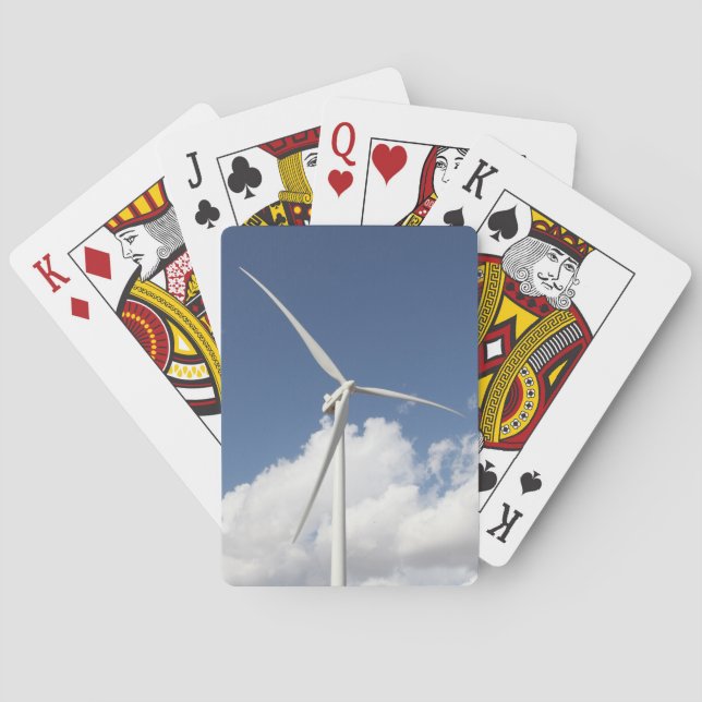 Wind Turbine Poker Cards (Back)
