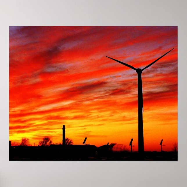 Wind turbine poster (Front)