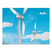 Wind Turbine renewable engery (Front Horizontal)