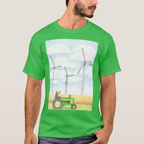 Wind Turbine T_Shirt