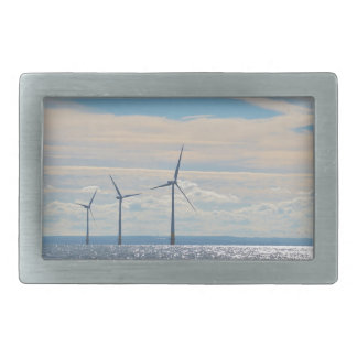 Wind Turbines Belt Buckle