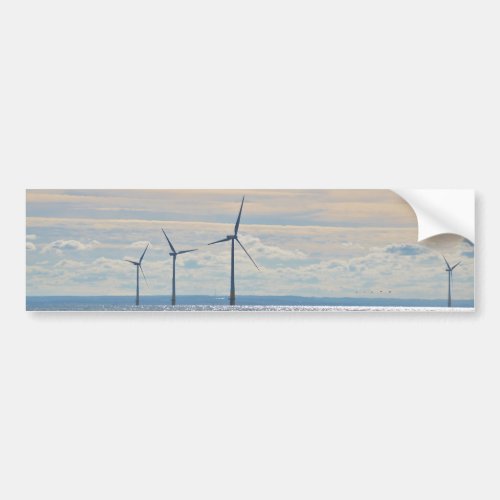 Wind Turbines Bumper Sticker