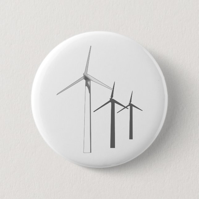Wind Turbines Button (Front)