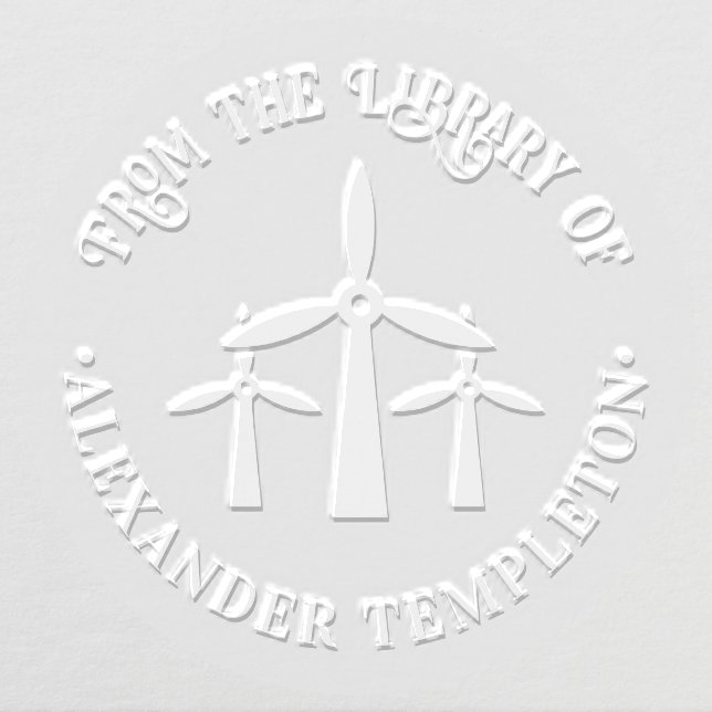 Wind Turbines Renewable Energy Library Book Name  Embosser (Design)