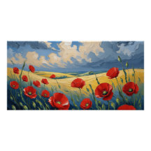 Wind whisper in poppies
