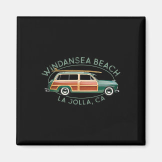 Windansea Beach, La Jolla, California Vintage Surf Magnet