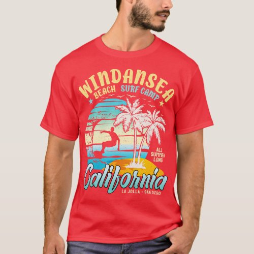 Windansea Beach La Jolla San Diego T_Shirt