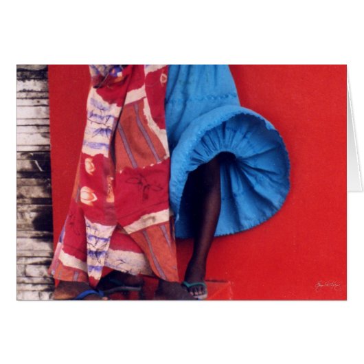 Windblown Skirt Cards (Front Horizontal)