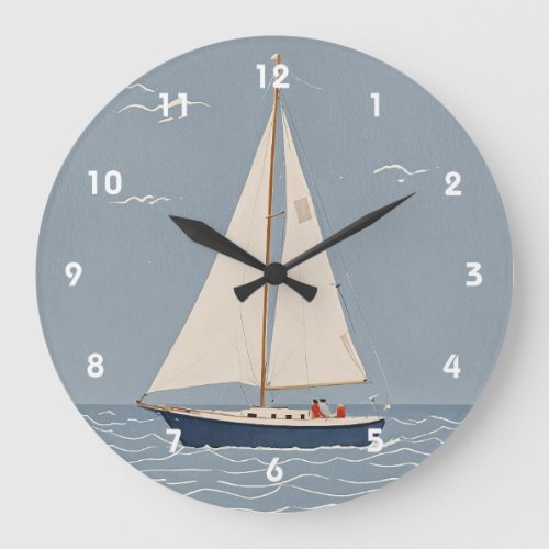 Windborne Wanderer Large Clock