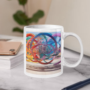Windchime with Glass Beads Variation 6 Coffee Mug