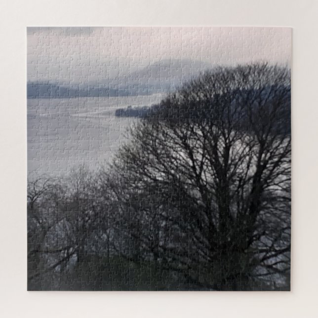 Windermere in Winter - Lake District Jigsaw Puzzle (Vertical)