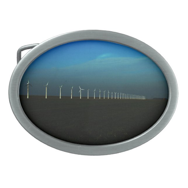 Windfarm bbcna belt buckle (Front)