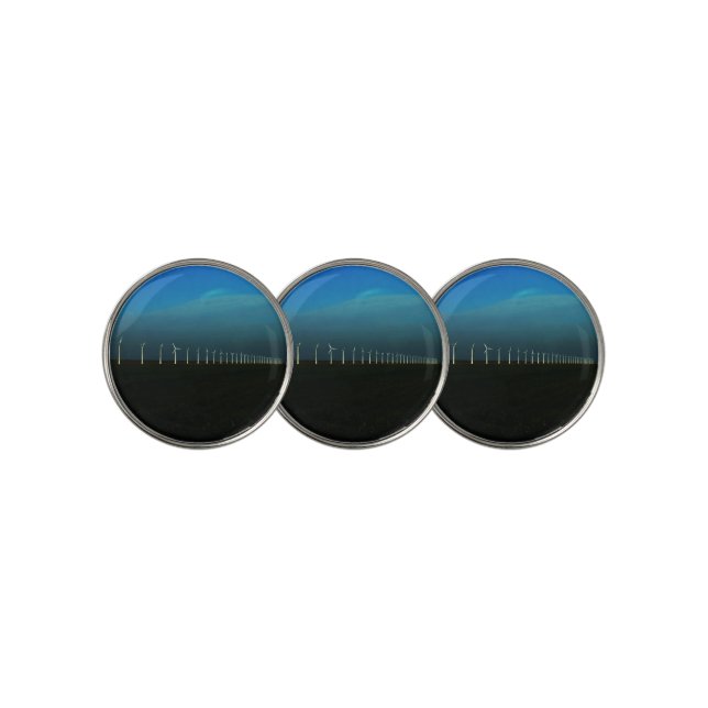 Windfarm bmcnm golf ball marker (3 Up)