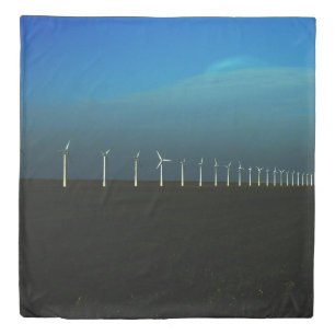 Windfarm qccna duvet cover