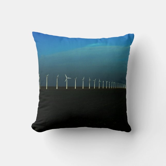Windfarm tpcna throw pillow (Front)