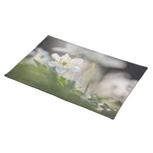 Windflower Nature Photo Cloth Placemat