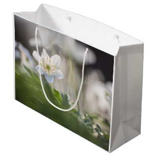 Windflower Nature Photo Large Gift Bag