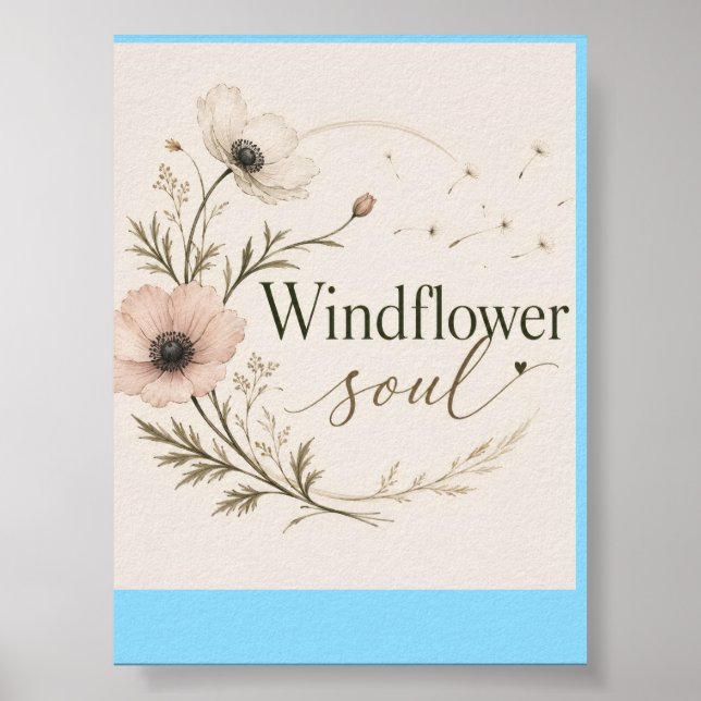 Windflower Soul Poster (Front)