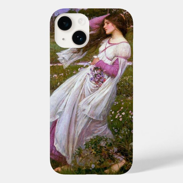 Windflowers by John Waterhouse Case-Mate iPhone Case (Back)