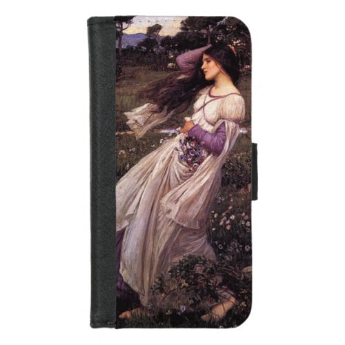 Windflowers_by John William Waterhouse 1902 iPhone 87 Wallet Case