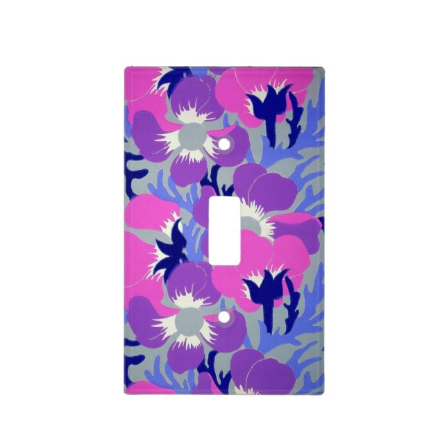 Windflowers Light Switch Cover (Front)