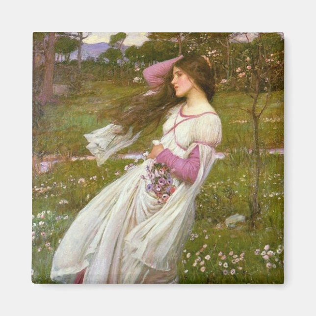 Windflowers Magnet (Front)