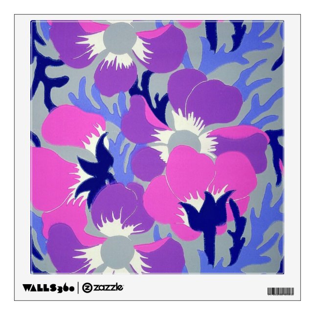 Windflowers Wall Decal (Front)