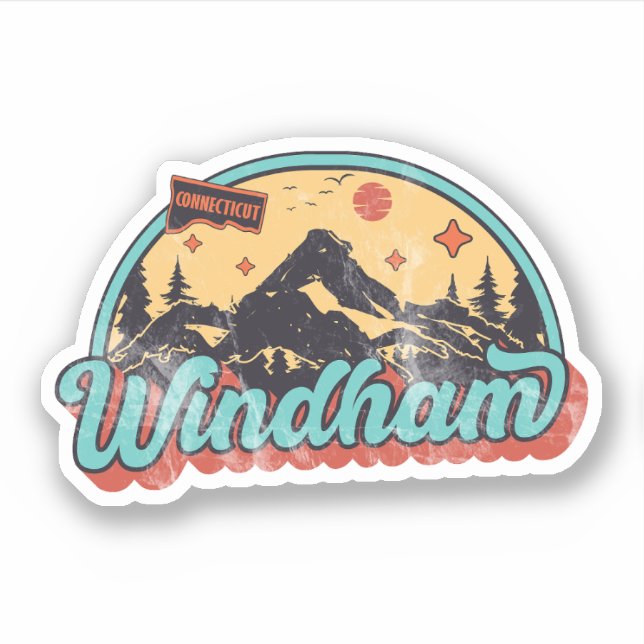 Windham, Connecticut Sticker (Front)