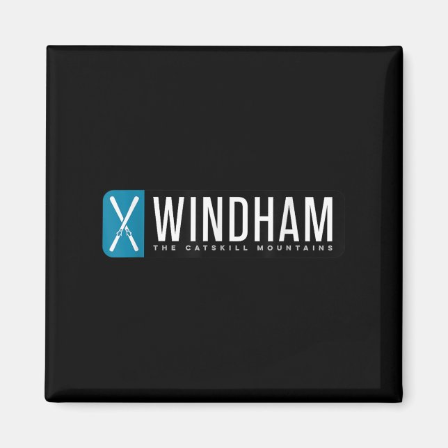 Windham Mountain Ski  Magnet (Front)