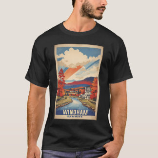 Windham New Hampshire Usa Vintage Travel Tourism T-Shirt